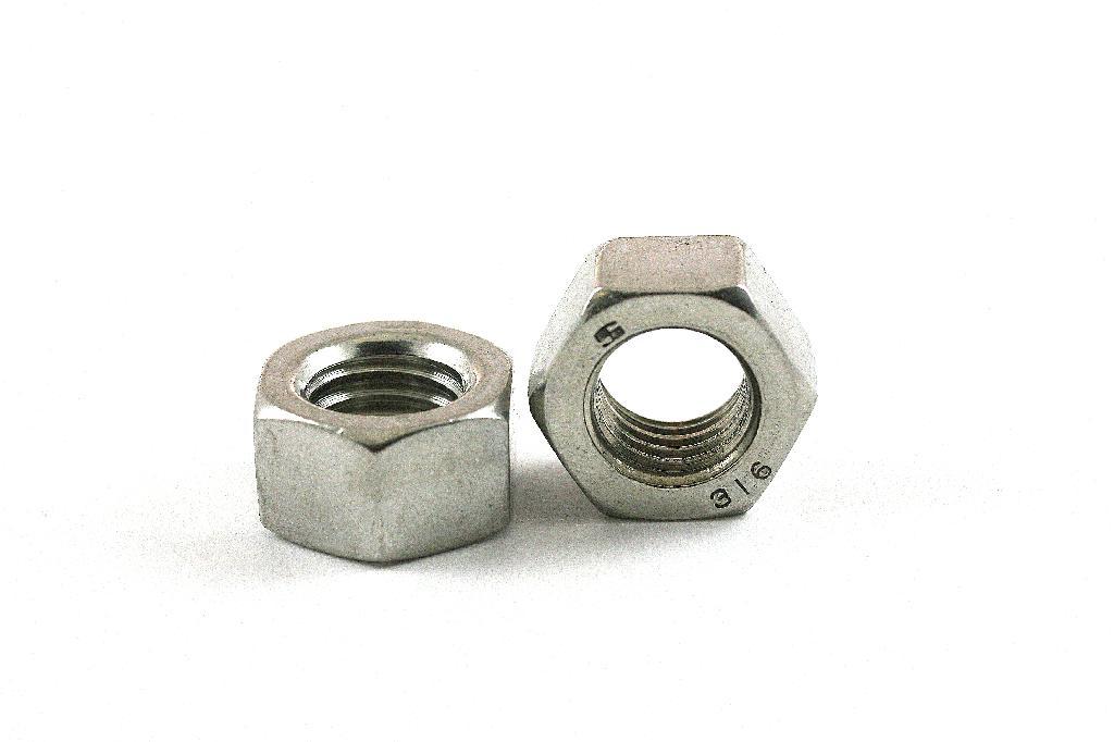 316 STAINLESS HEX NUT
